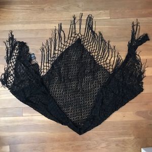 Crochet shawl